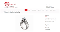 Desktop Screenshot of goodheartsjewelry.com